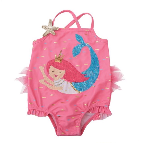 mud pie unicorn swimsuit